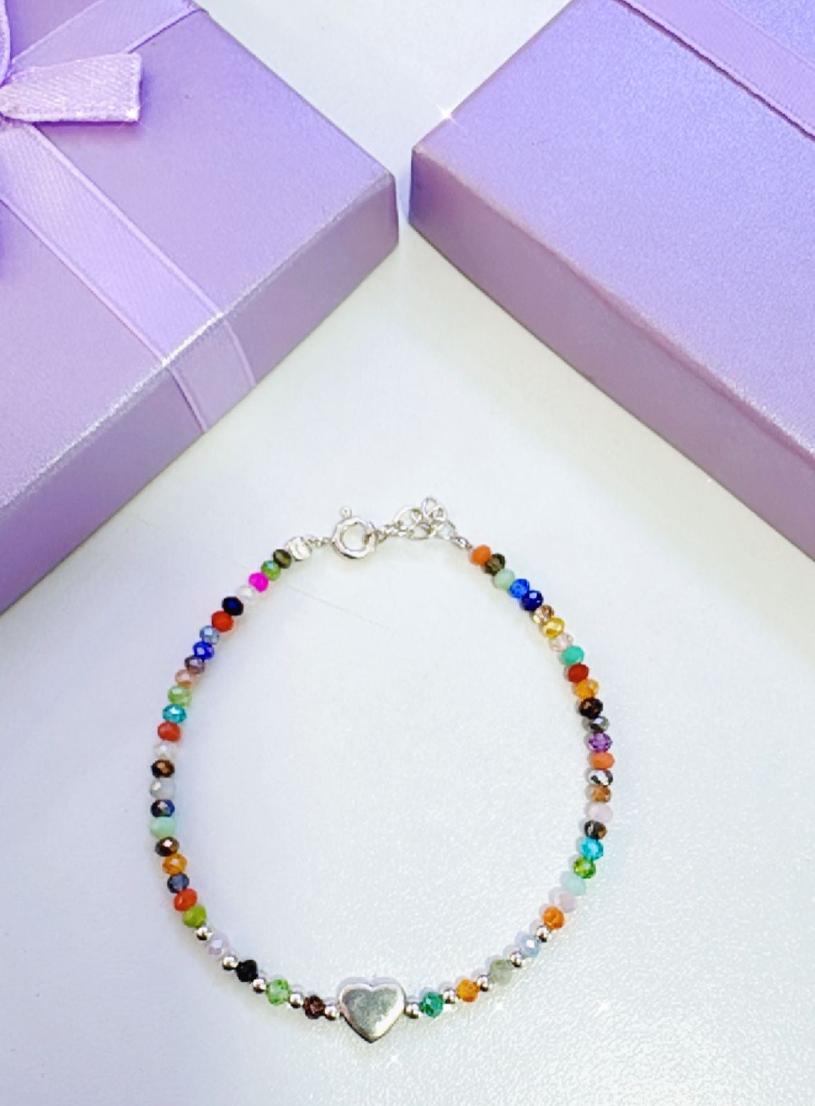 Pulsera multicolor “Heart”