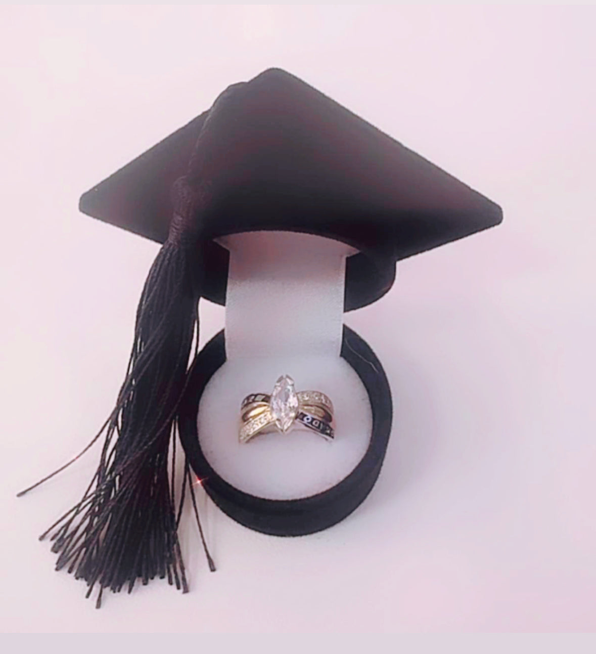 Anillo de grado de plata y laminado de Oro