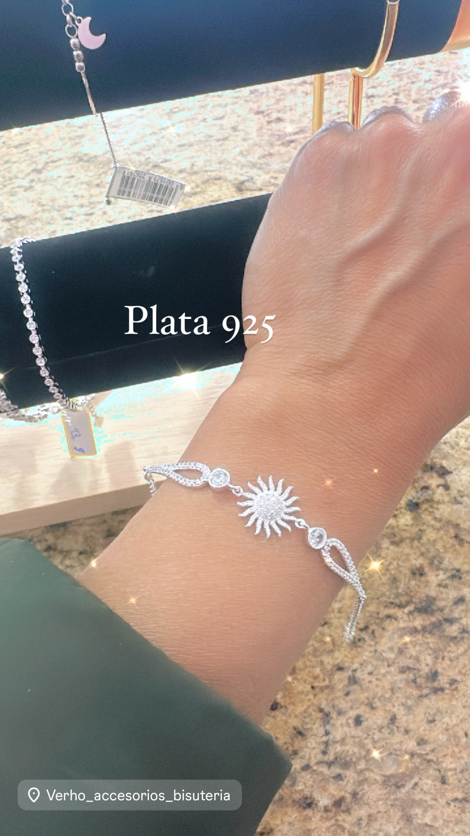 Pulsera de Plata “ Sunflower”