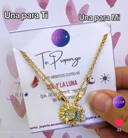 Cadenas de sol y luna