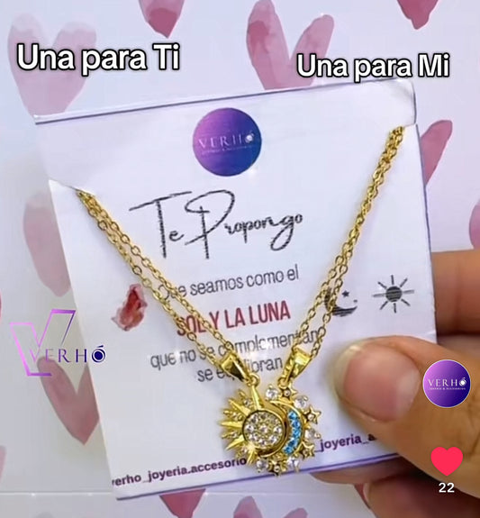 Cadenas de sol y luna