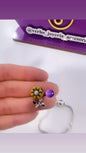 Charm de Girasol de plata