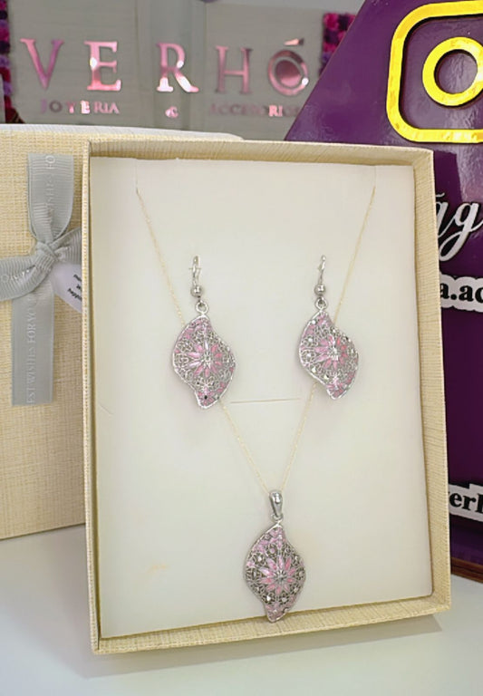 Juego de plata pink