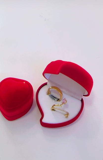 Anillos de promesa de Tulipán