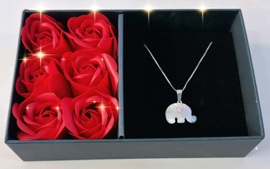 Cadena de Elefante de plata 925