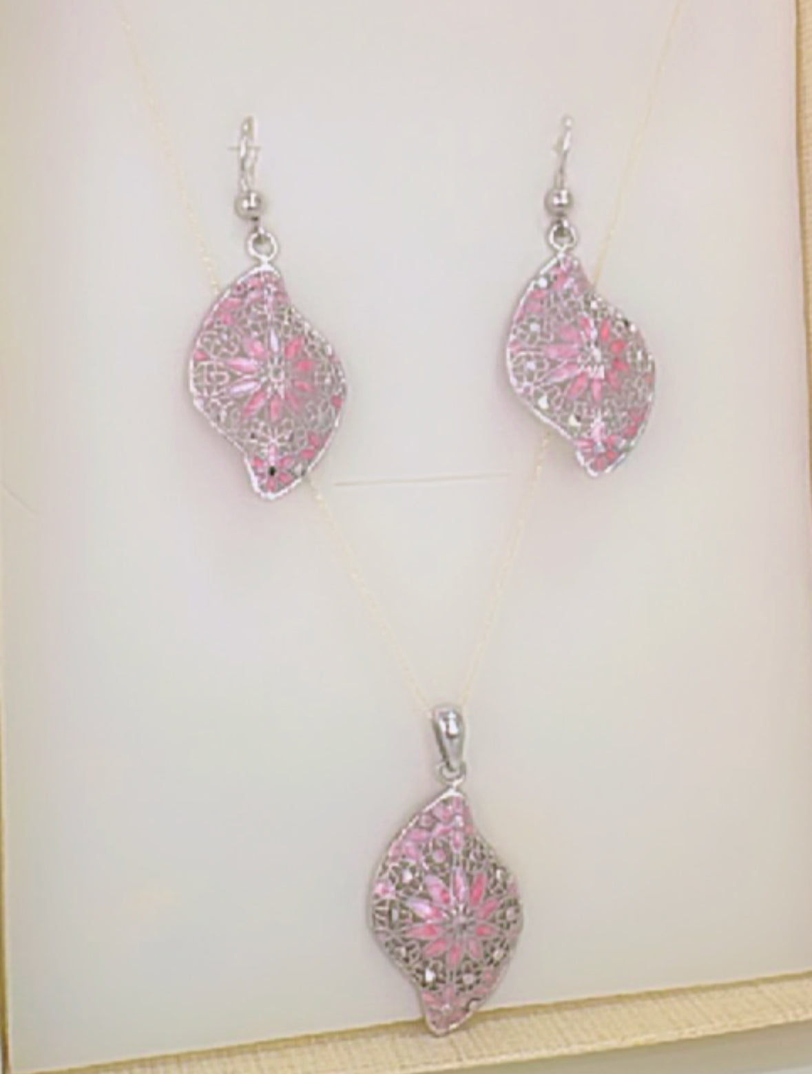 Juego de plata pink