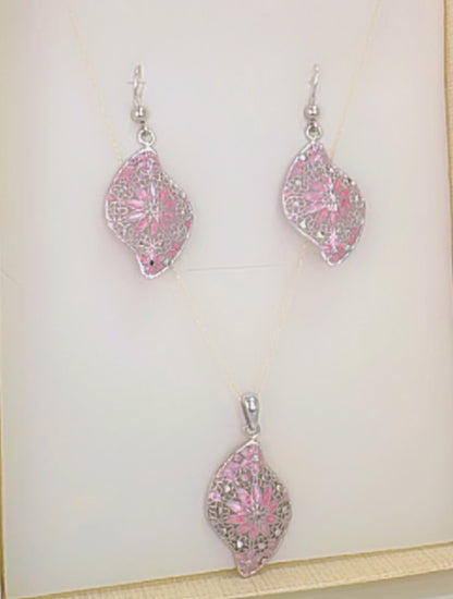 Juego de plata pink