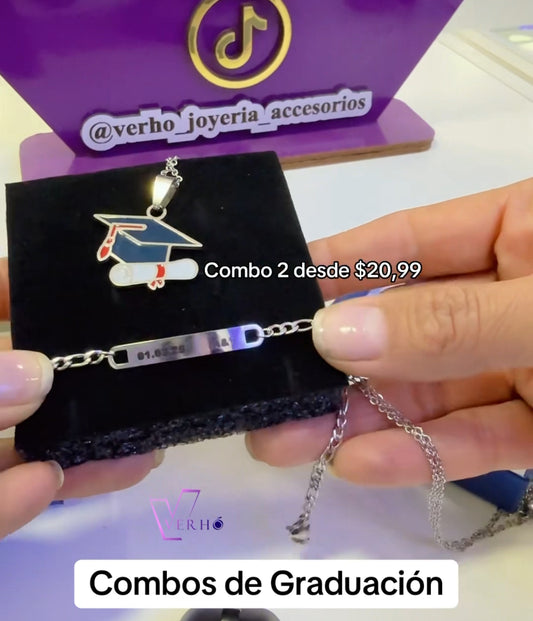 Cadena y pulsera de Acero
