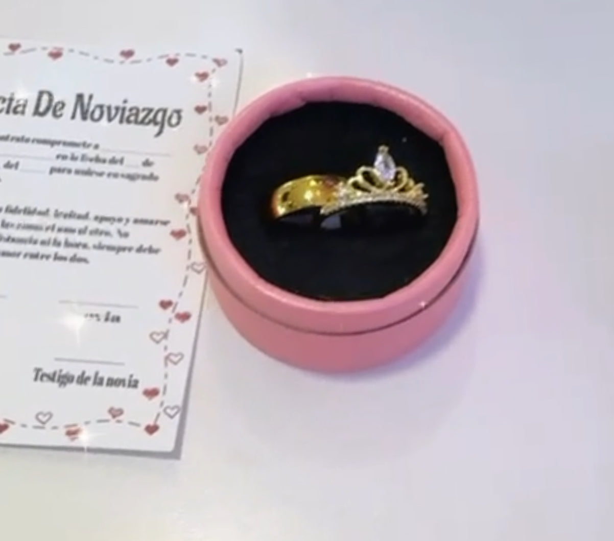 Anillos de promesa