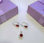 Juego de Aretes y cadena